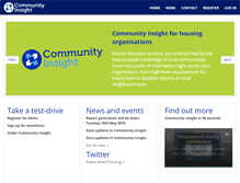 Tablet Screenshot of communityinsight.org